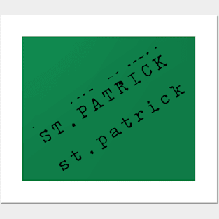 St. Patrick Posters and Art